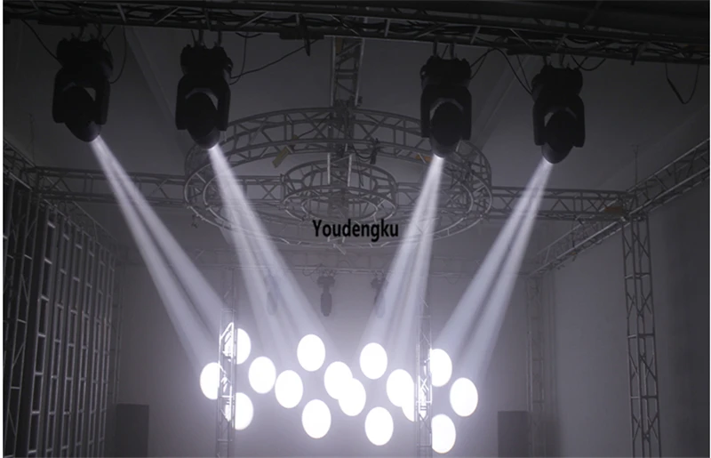 4 pieces Stage dmx moving heads led 150W LED Beam Moving Head Spot Light DMX Gob