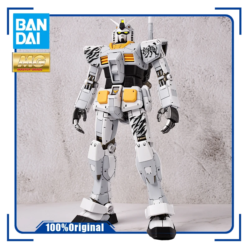 Bandai Mg 1 100 Alloy Coloring White Tiger Rx 78 2 Gundam 3 0 Assembly Model Action Toy Figures Children S Gifts Action Figures Aliexpress