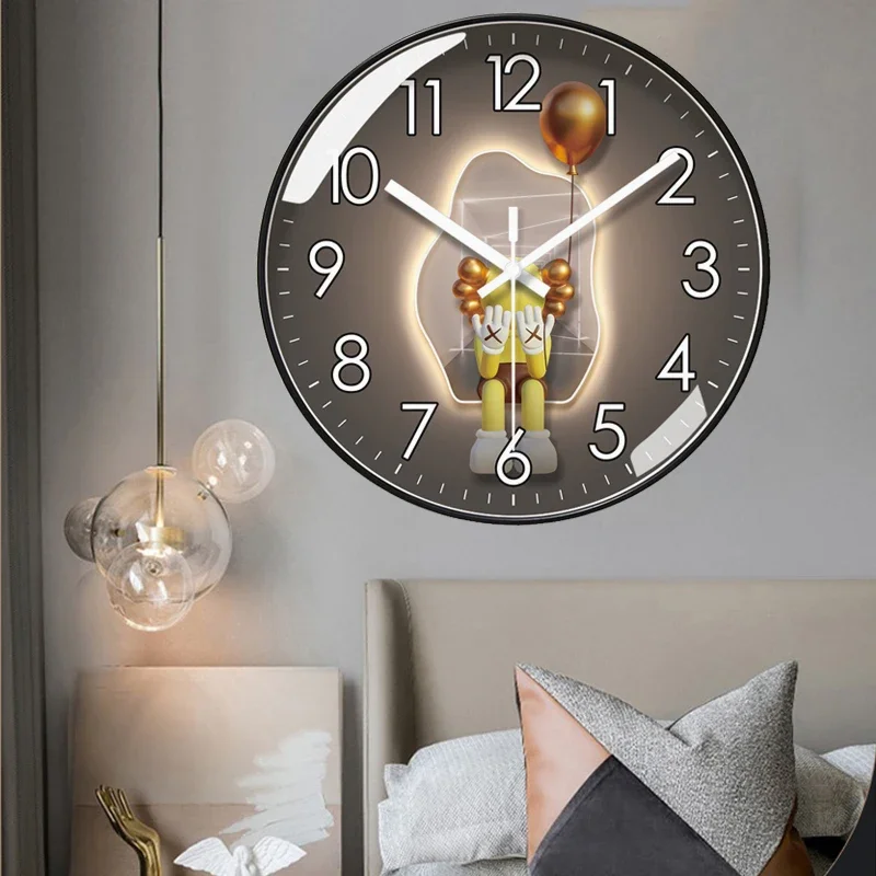 Living Room Wall Clock Home Decor Quartz Clocks