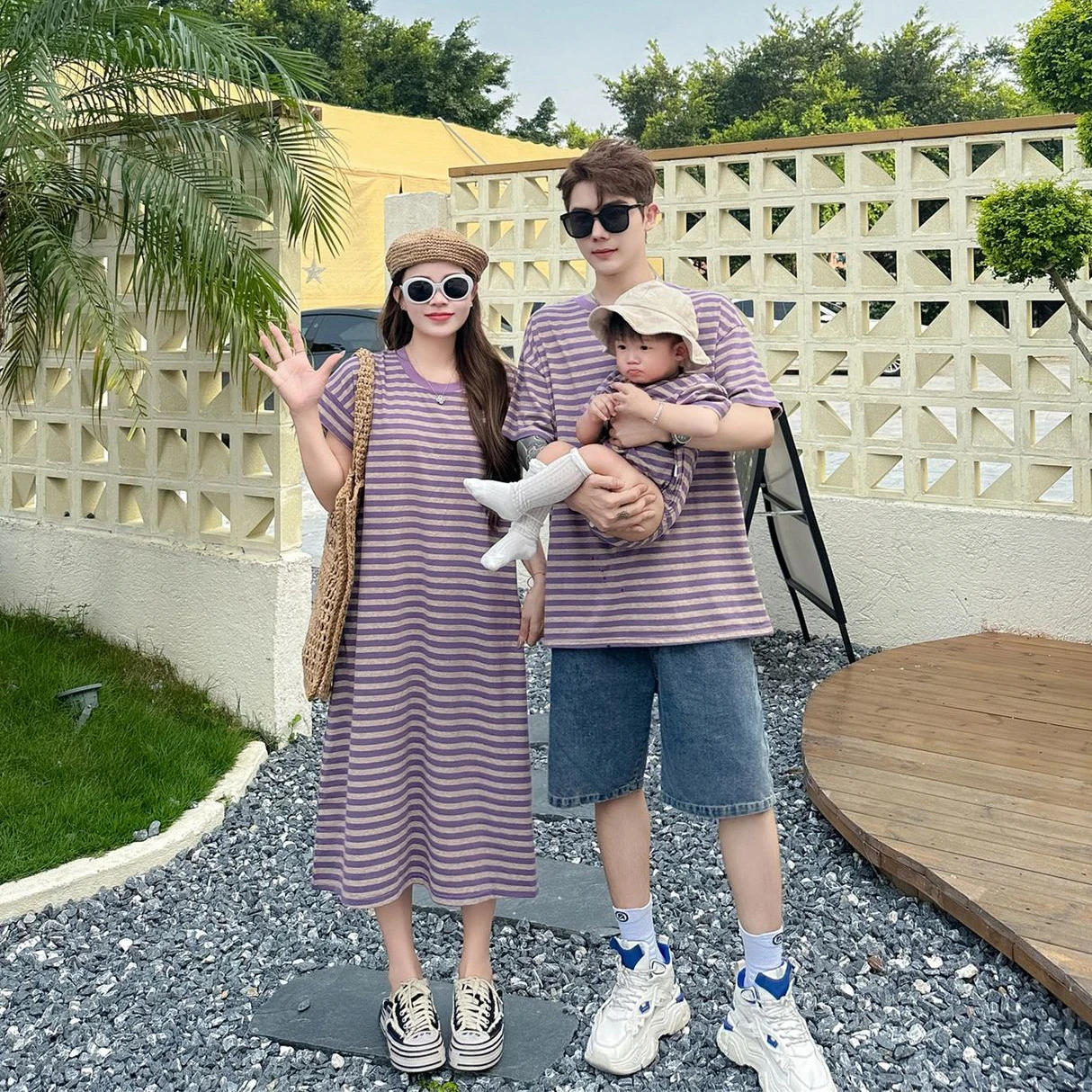 Family Summer Clothes Sister Brother Matching Twins Outfits