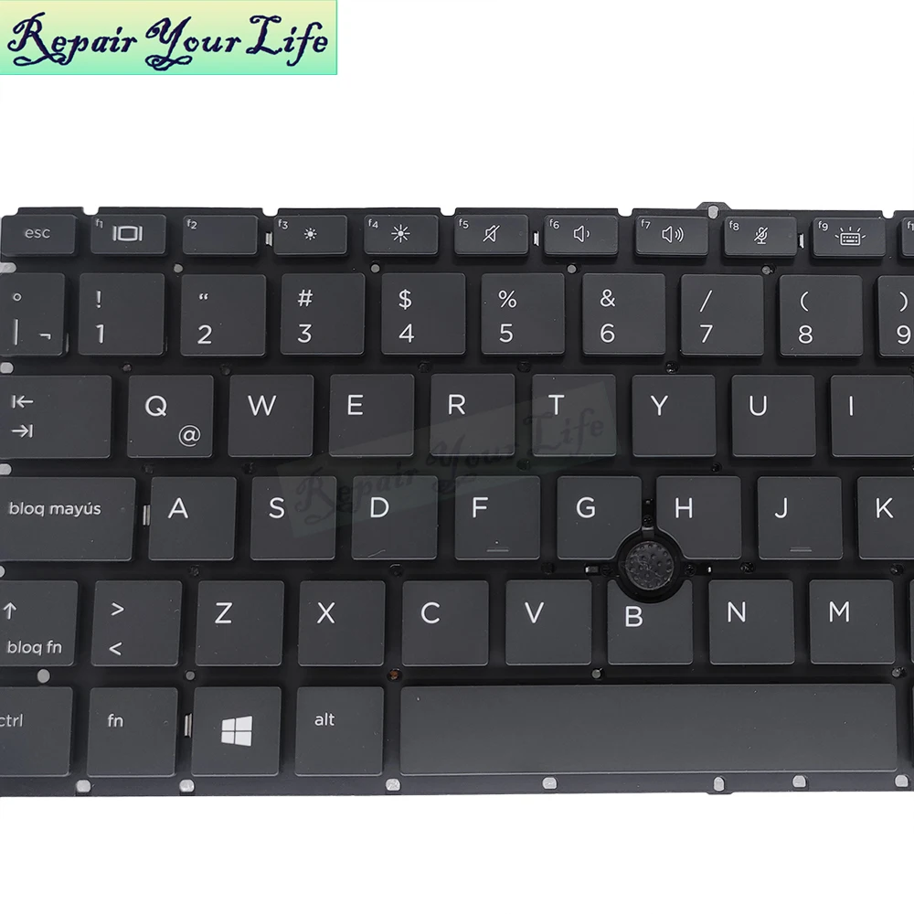 UK LA/Latin Backlit Keyboard for HP EliteBook 850 G7 855 G7 850G8  