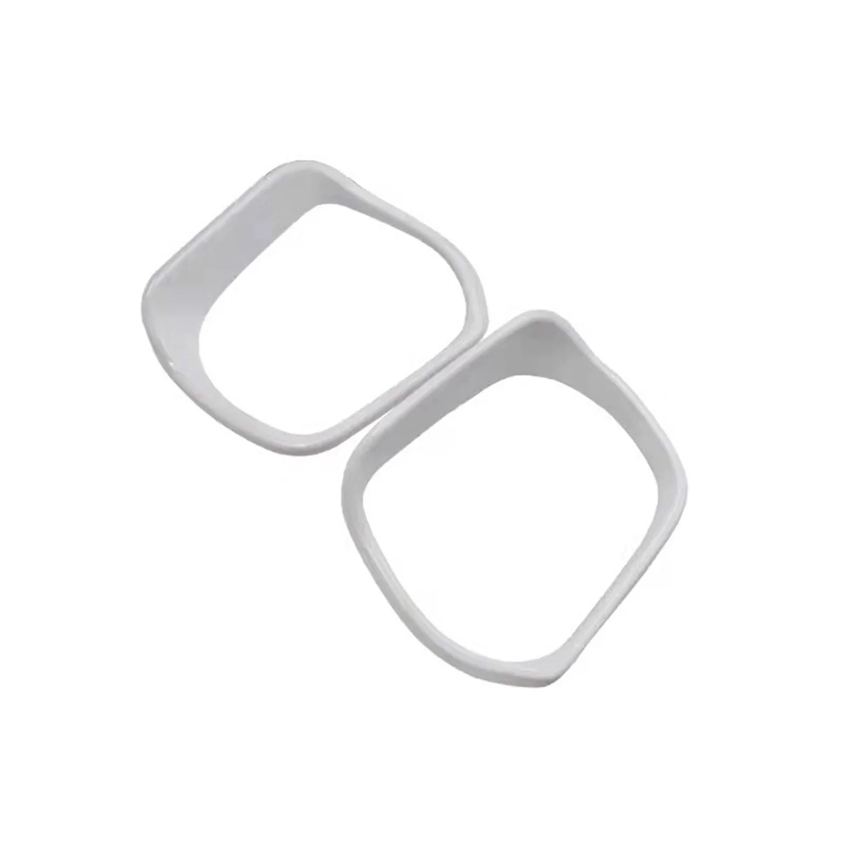 

Car Rearview Mirror Rain-Proof Modification Accessories For Toyota Land Cruiser Prado 200 LC200(White)
