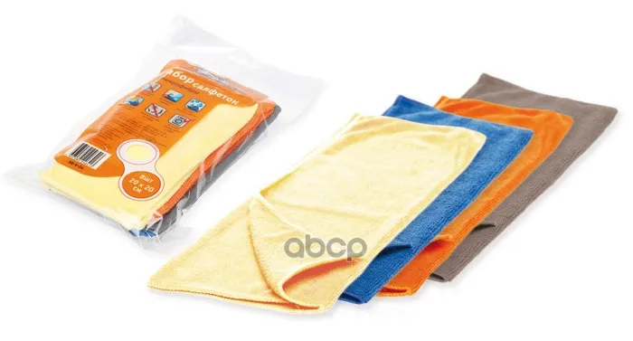 салфетка микрофибра 4шт "airline". тряпка микрофибра аирлайн. Ab v. Abv01 набор салфеток из бренд airline. салфетка из микрофибры 40x60см ab-a-06.