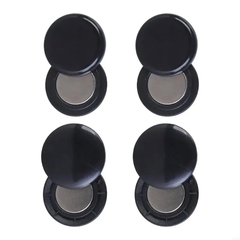 4 Pair Running Fix Clip Secure Fastening Systems for Running and Cycling, Race Bib Clip Number Holder