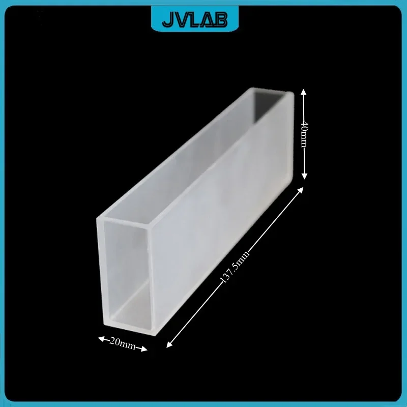 Quartz Cuvette Cell Glass Cuvette 5.25'' Light Path 133.35mm for Comparative Chromometer 1/PK