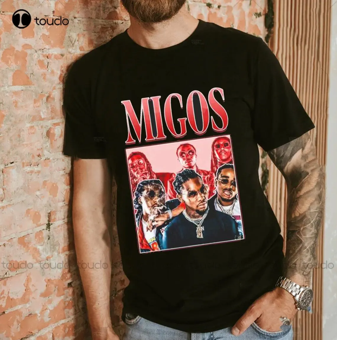 

Migos Rapper Hiphop Shirt R.I.P. Takeoff Vintage T Shirt 90S Boys Tshirts Custom Gift Creative Funny Tee Streetwear Xs-5Xl New