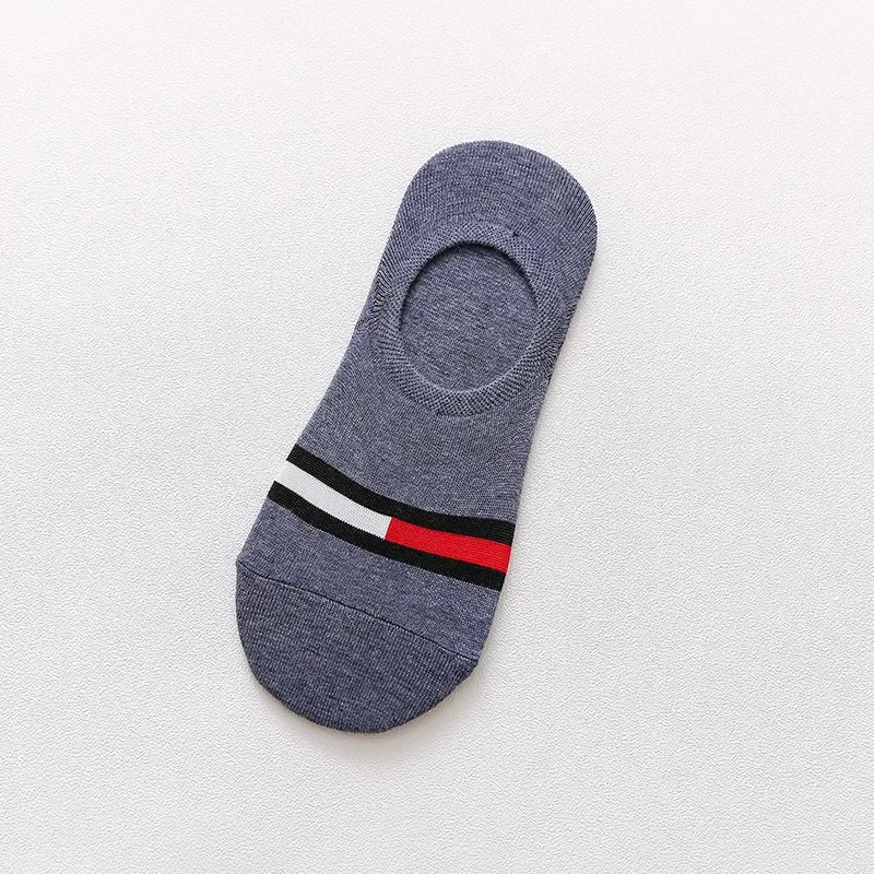 Sports Socks Cotton Ankle Boat 5 Pairs/5 Colors Spring Summer Breathable Invisible