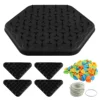 Chain Triangle Chess Game Triggle Rubber Band Game Educational Interactive Game Battle Set for Family Party Gifts 2