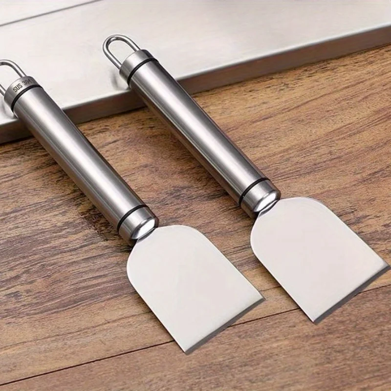 1Pcs Stainless Steel Multifunctional Wiper Blade-Suitable for Kitchen、Bathroom and Outdoor Use，No Battery Required