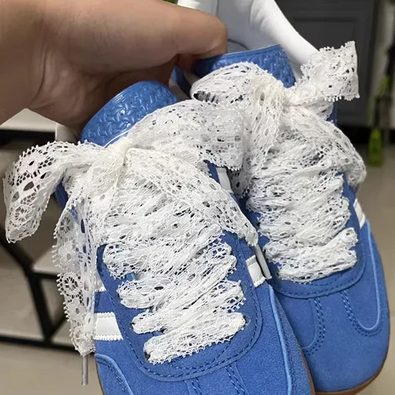 Shoelaces 3CM Width Flat for Sneakers Women Casual Shoes 1pair shoe laces,shoe accessories