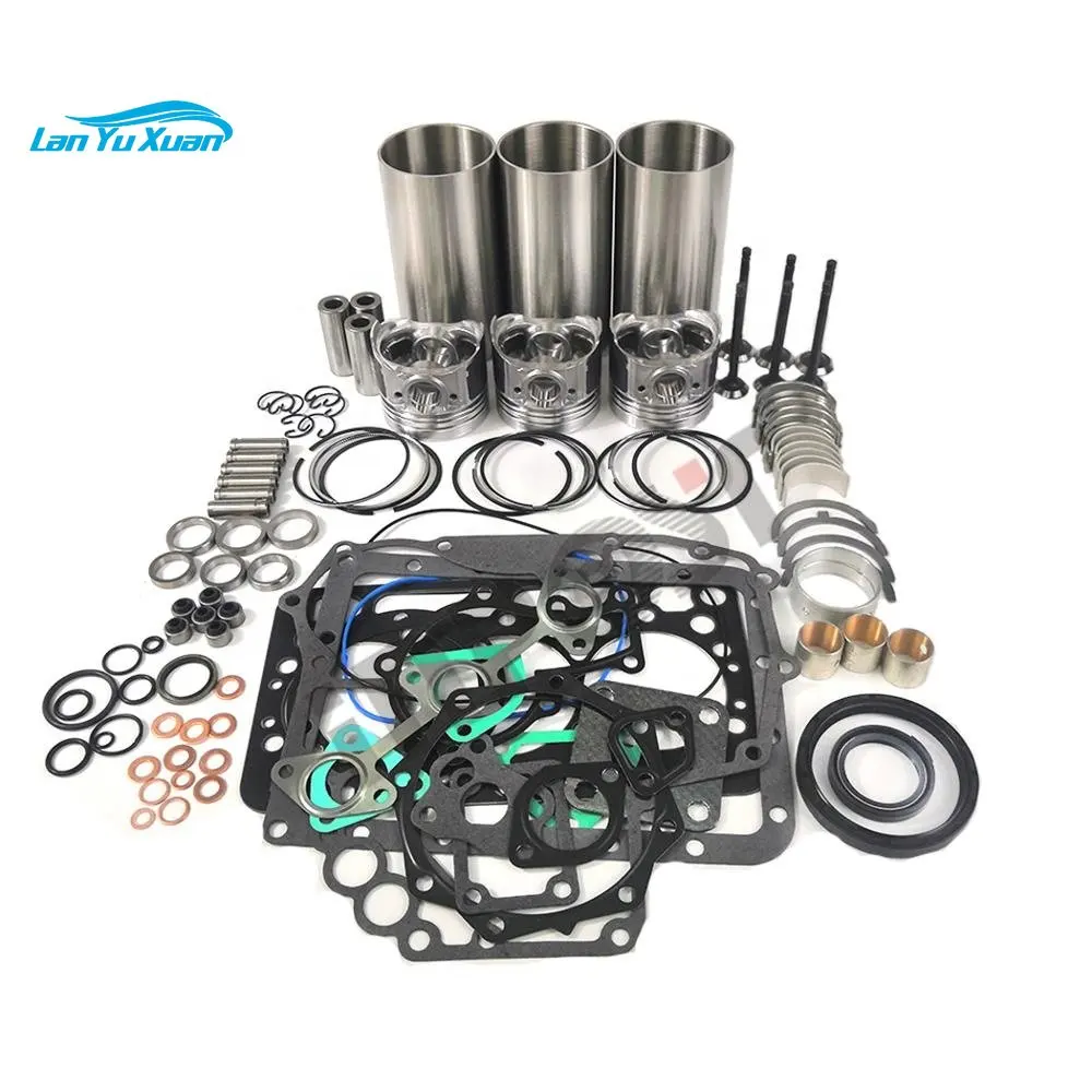 Nieuwe Revisie Rebuild Kit Voor Yanmar 3TNE66 3TNE66-N1C Motor nieuwe koeler radiator 04287044 0428 7044 voor deutz f3m2011 motor onderdelen op voorraad