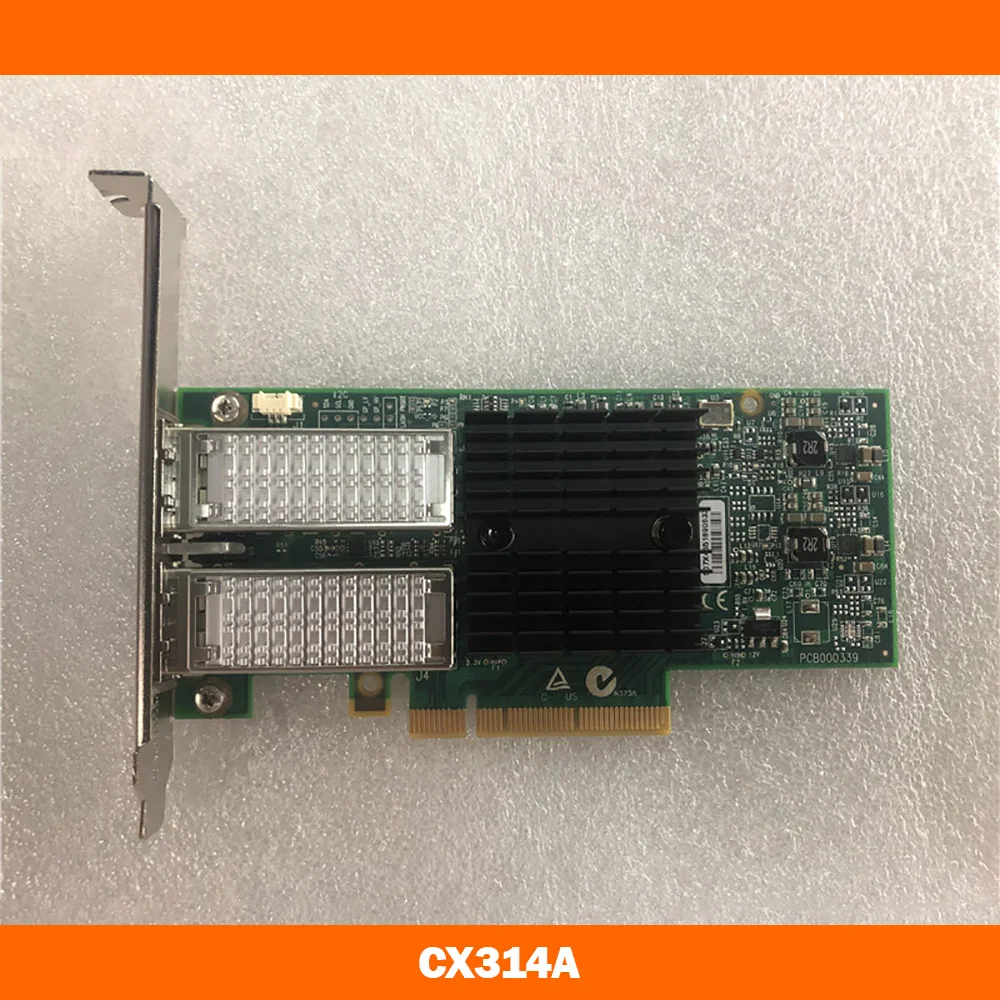 For Mellanox ConnectX-3 Pro EN Dual Electrical Ports 40G Ethernet card MCX314A-BCCT CX314A 1 For Mellanox ConnectX 3 Pro EN Dual Electrical Ports 40G Ethernet card MCX314A BCCT CX314A