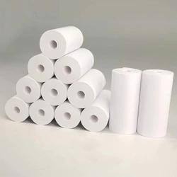 Coreless Thermal Print Paper for Kids' Instant Cameras - 12 Rolls, 57mm (12 Rolls)