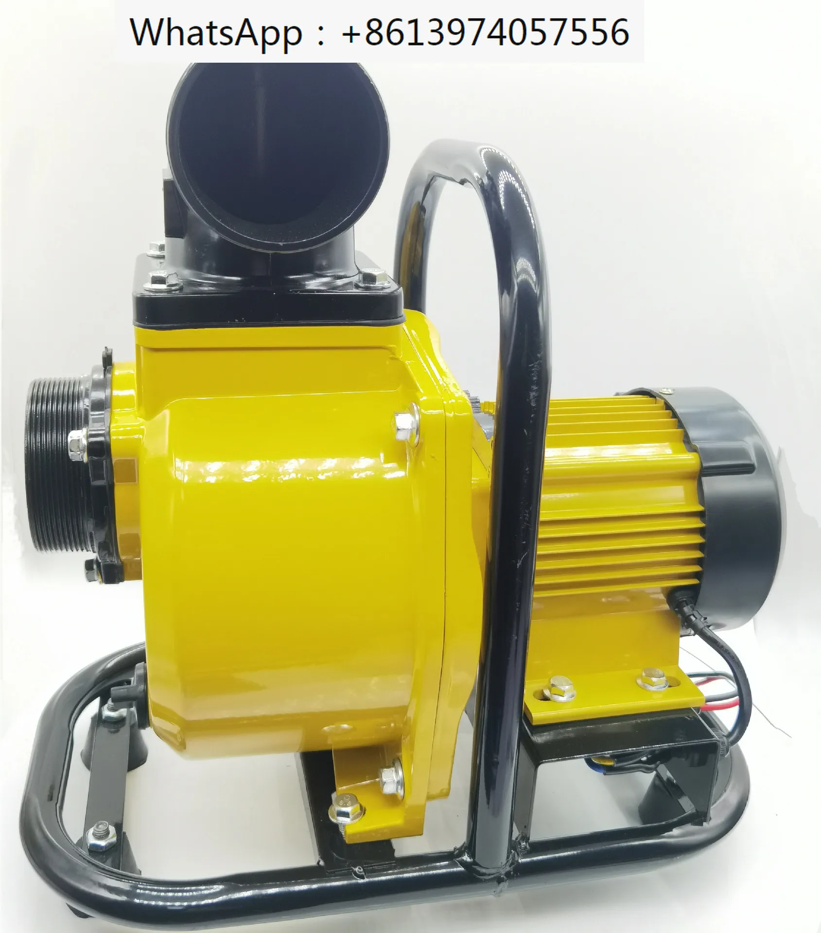 

48/60/72v DC brushless solar MPPT large flow and high-power agricultural household self priming centrifugal pump