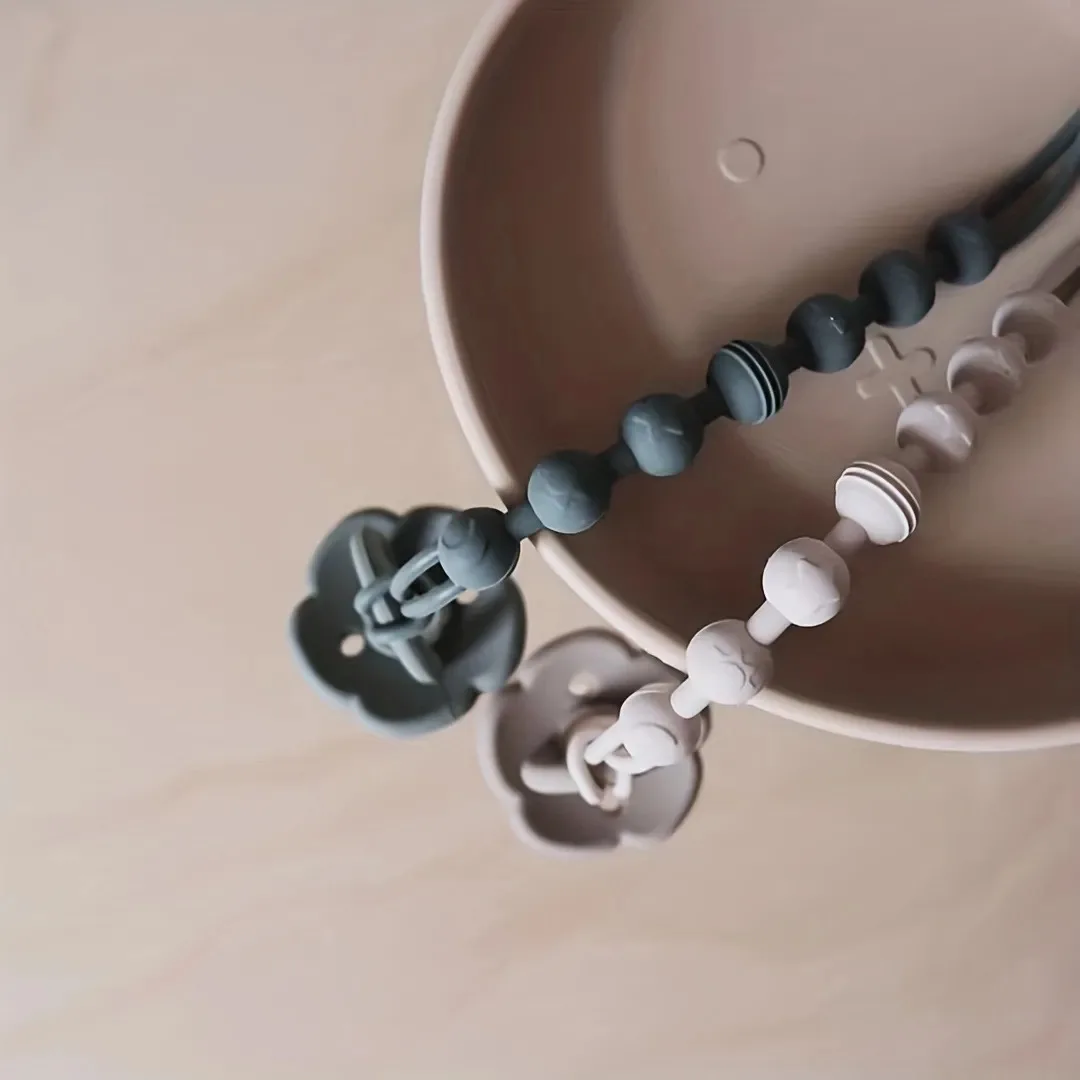 Pacifier Chain Food Grade Silicone Teether Anti-lost