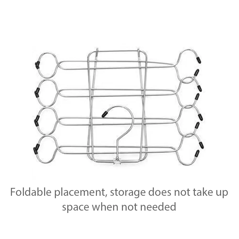 Houesehold Foldable Multi-layer Underwear Hanger Camisole Bras Tank Tops Hanger Multifunctional Storage Space Saving Organizers 3