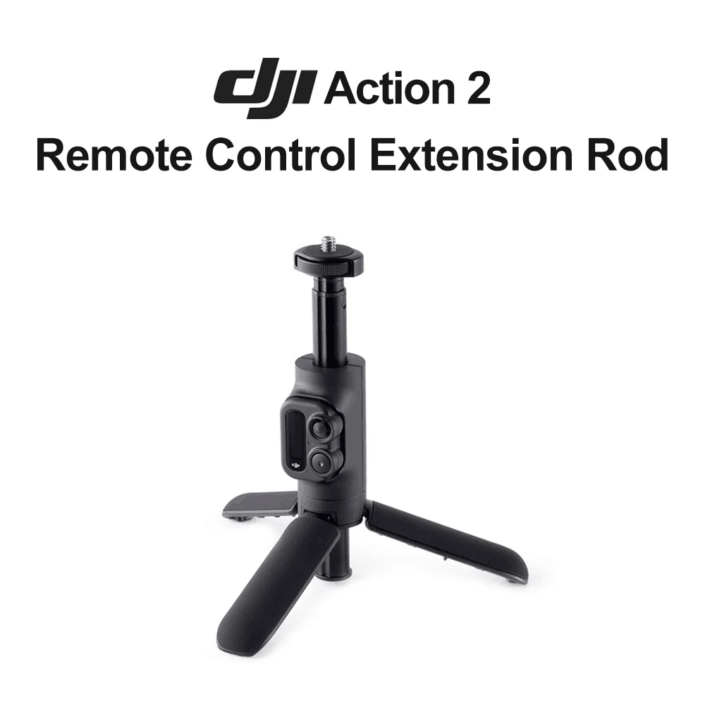 DJI Action 2 Remote Control Extension Rod Integrate Extension Rod Tripod and Removable Remote Control Pad Original Accessories