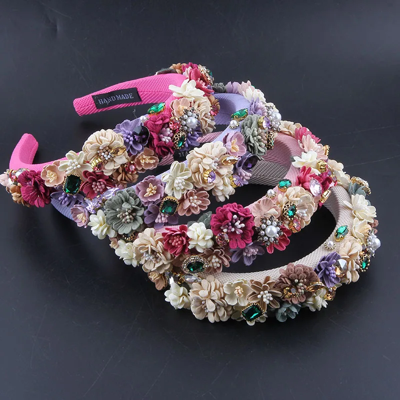 Pearl Hair Band fairy hair ornament retro headband