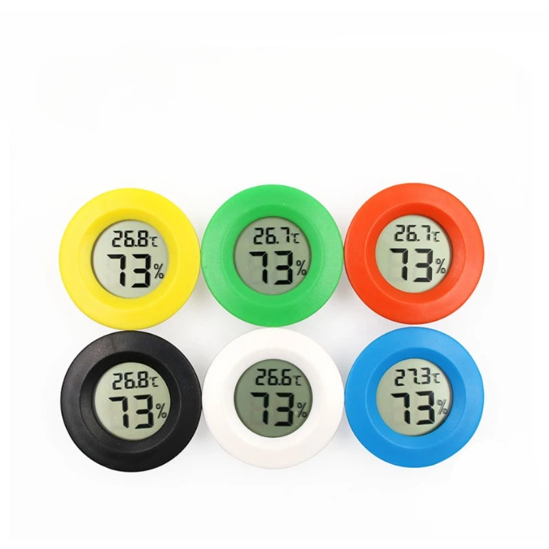 Mini LCD Digital Thermometer Hygrometer Fridge Freezer Tester Temperature Humidity Meter Detector Thermograph Indoor Instrument