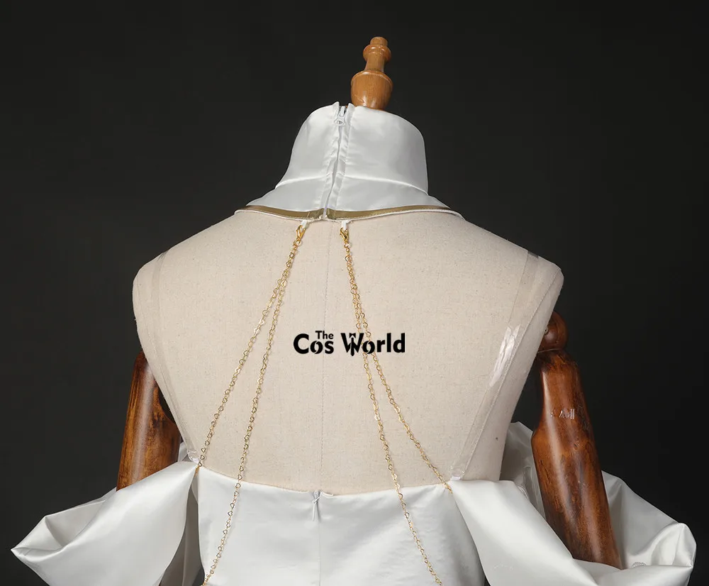 Overlord Albedo White Dress Cosplay Kostüm 19 Overlord Albedo White Dress Cosplay Kostüm 8