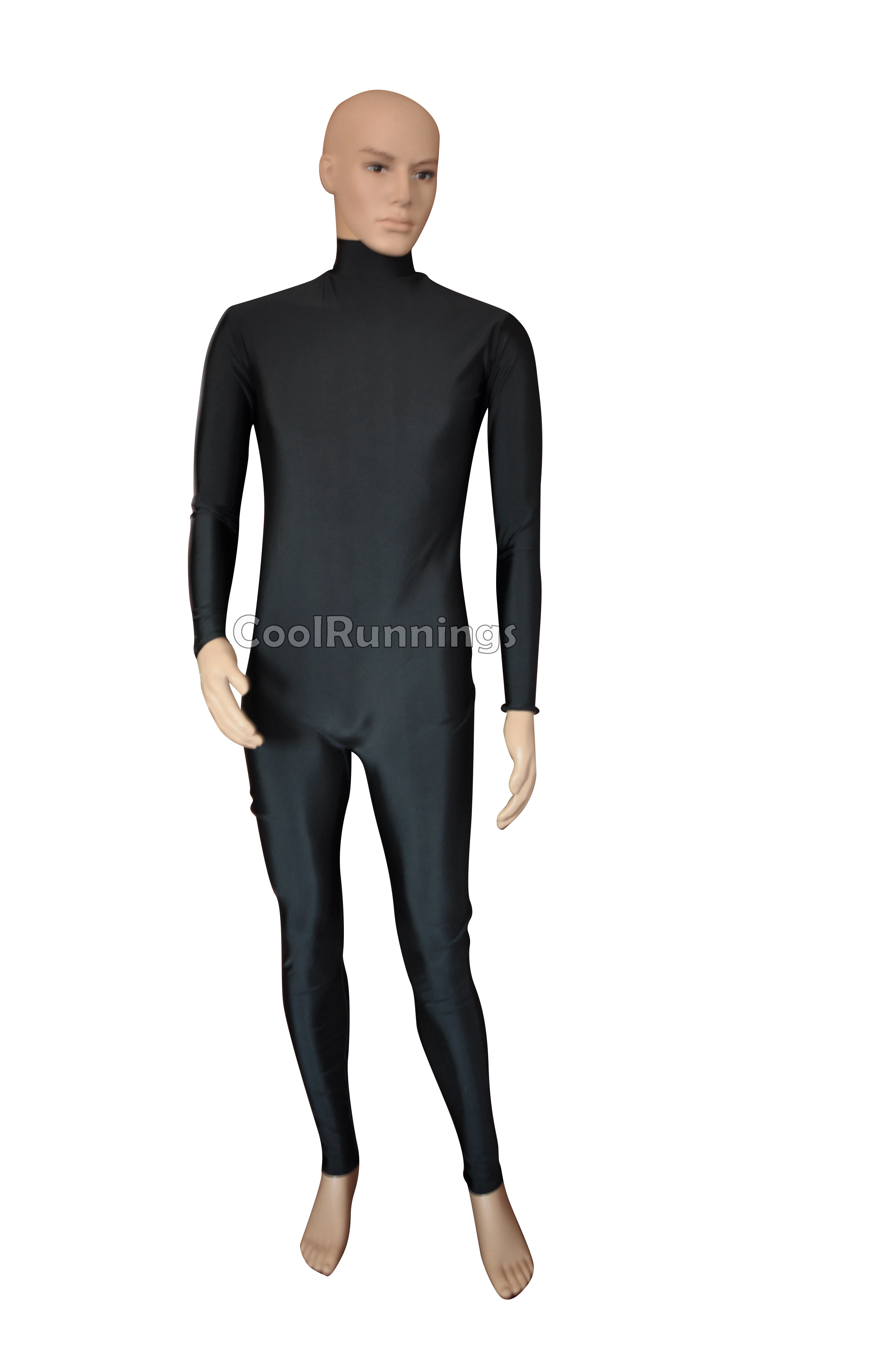 Unisex Adult Kid Halloween Party Spandex Zentai Costume Bodysuit Unitard Dancewear No Head Hands Feet