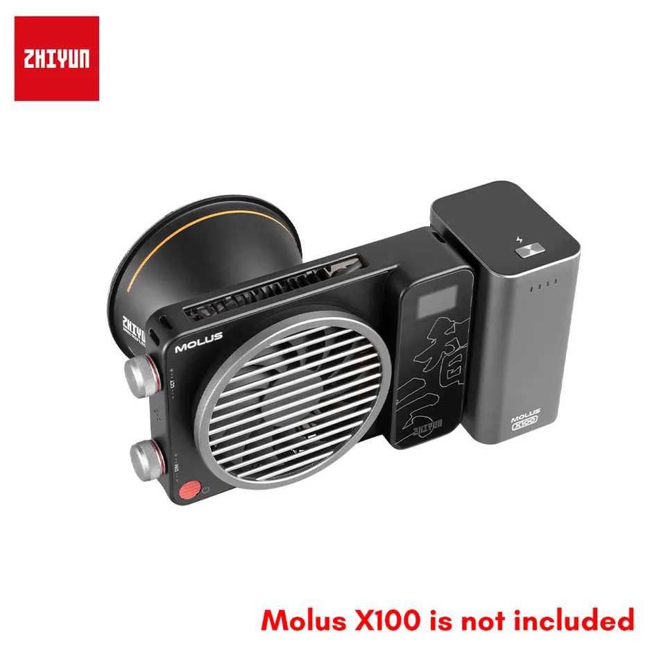 値下げ！ZHIYUN バッテリハンドル MOLUS X100 ライト Seda9798eabef4c27bd05d790c7a10