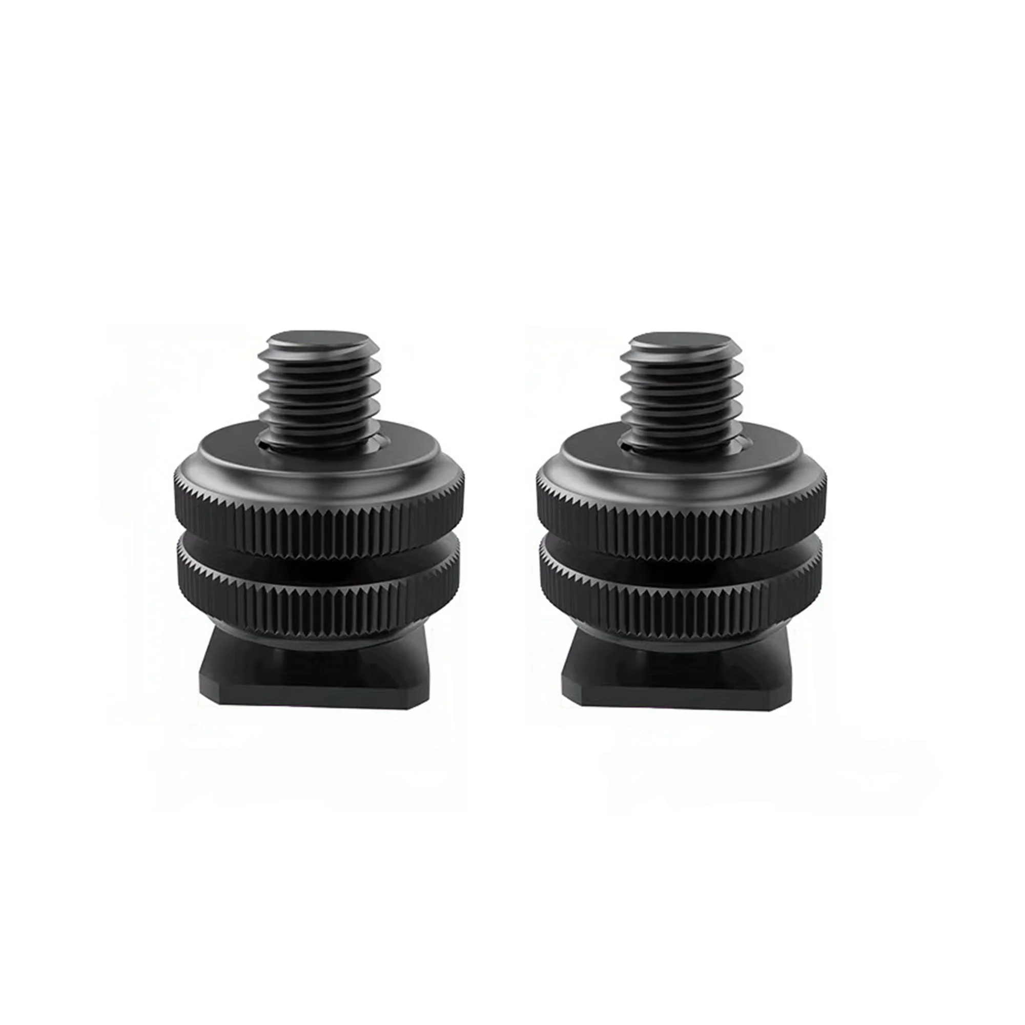 1/4 Inch Tripod Screw To Flash Hot Shoe Adapter Black Tripod Mount Screw Hot Col
