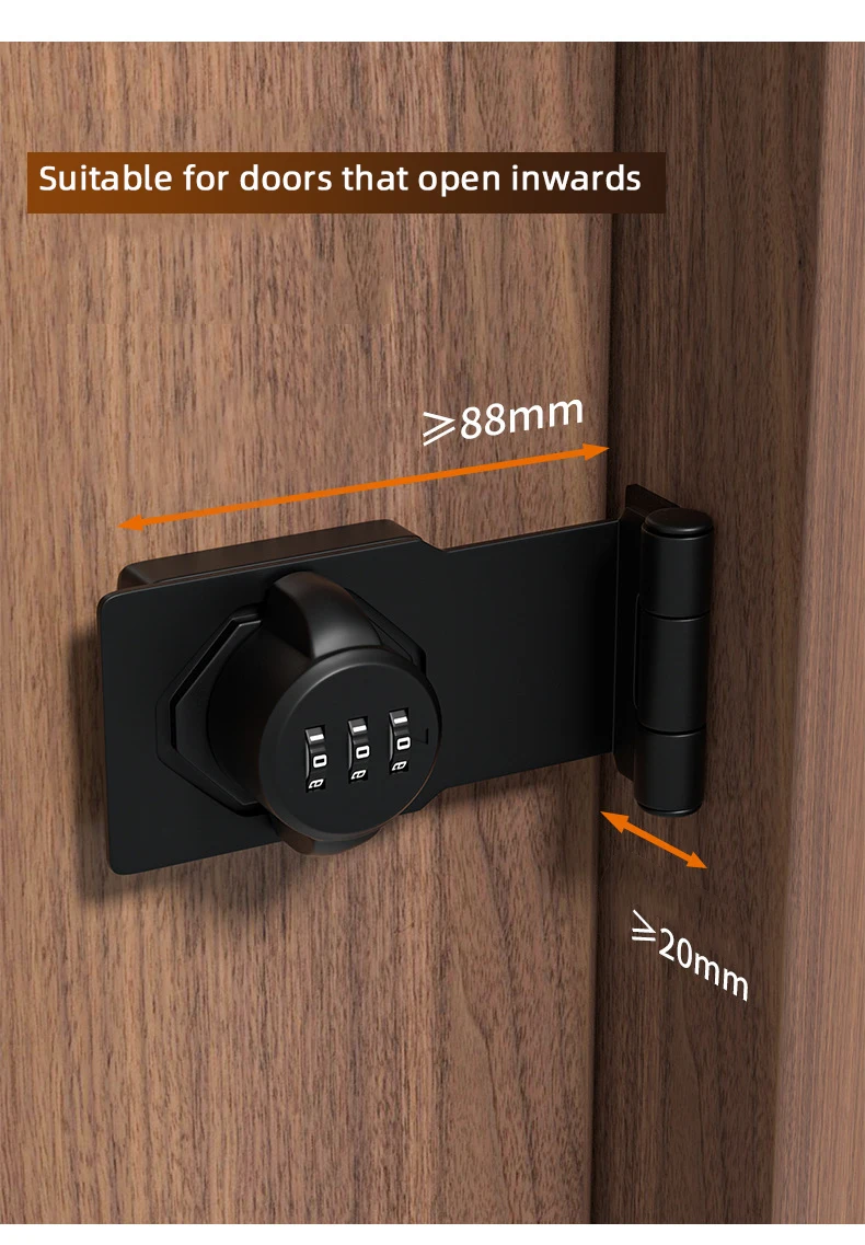 Combination Lock for Frigorífico Armário e Armário,