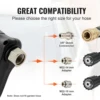 VEVOR Pressure Washer Gun Set Foam Cannon Washer Spay Gun with Connector Nozzle Tips Pressure Washer Handle with Inlet Connector 3