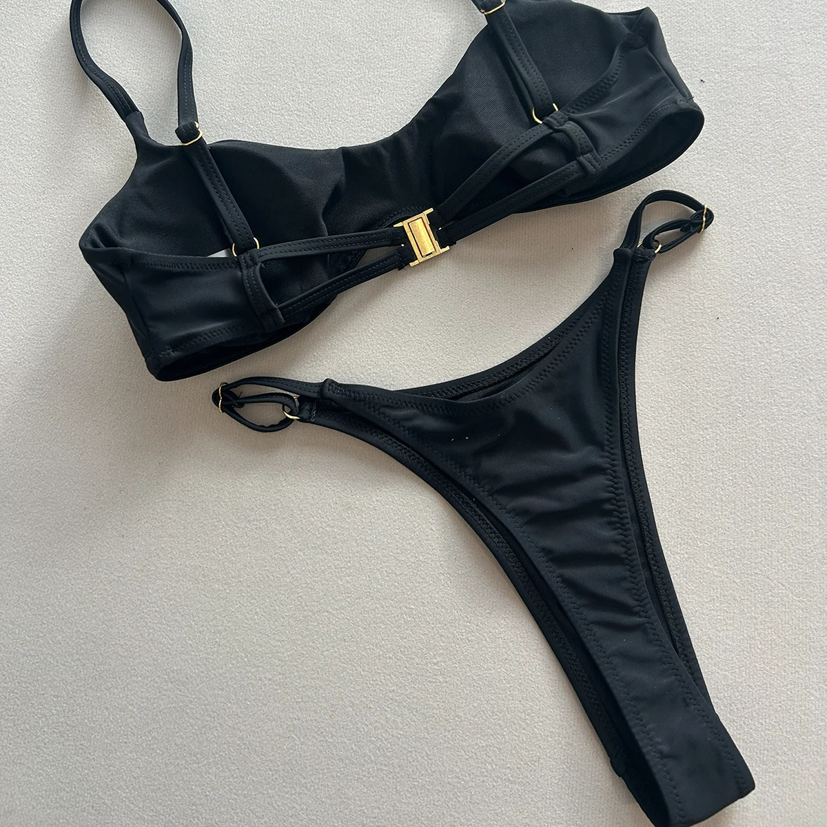 padded bikini top with sculpted shape