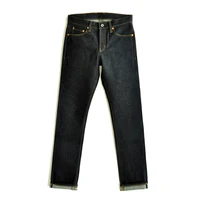 Saucezhan 310XX-18OZ  Jeans for Men Selvedge Denim Jeans Slim Fit Autumn and Winter Jeans Pants Zipper Fly Heavyweight 2