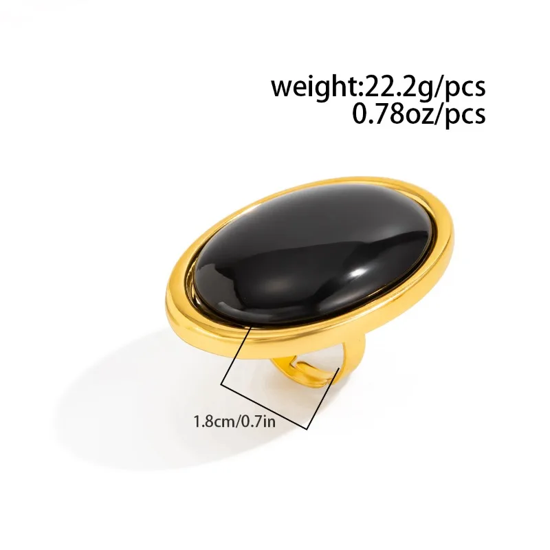 Creative Resin Acrylic Stud Earrings for Women 2026 Oval Earring Trendy Geometric Ring Exaggeration New Year Party Jewelry Gift