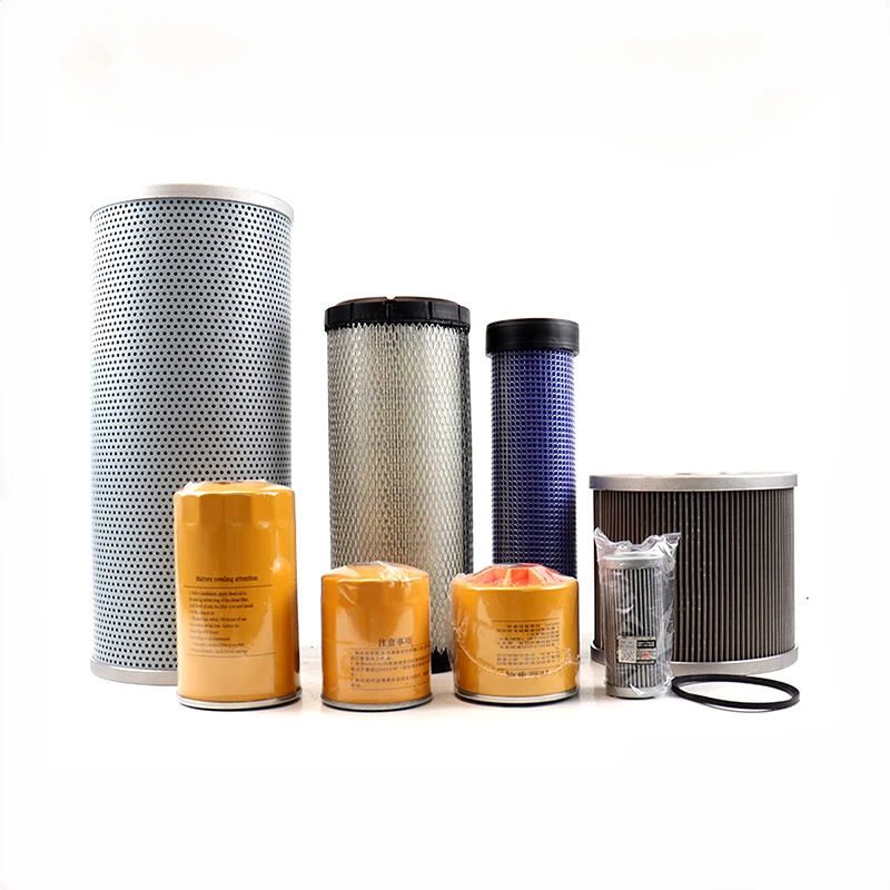 

Excavator Parts For Shandong Lingong Lg60660e F Engine Oil Diesel Filter Air Grid Oil Water Separator Hydraulic Oil Filter