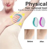 Épilation Physique Épilateurs Cristal Gomme À Cheveux Sûr Facile Nettoyage Réutilisable Corps Lisse Beauté Épilation Outils 2