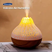 300ml Volcano Air Humidifier Desktop Electric USB Humidificadore Water Mist Diffuser Purifier Air Freshener With 7 Colors Night 1