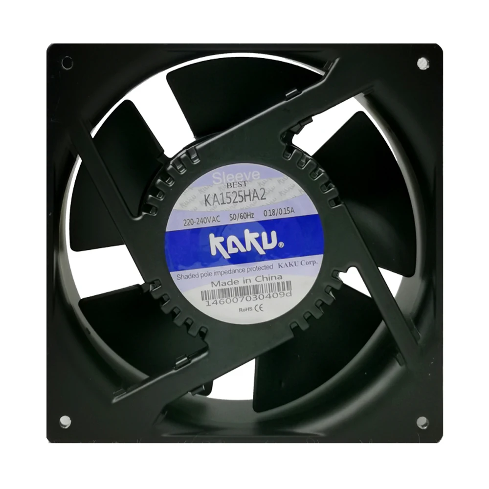 KA1525HA1 KA1525HA2 KA1525HA3 15CM 방수 배기팬 전체 금속 AC110V 220V 380V 냉각팬