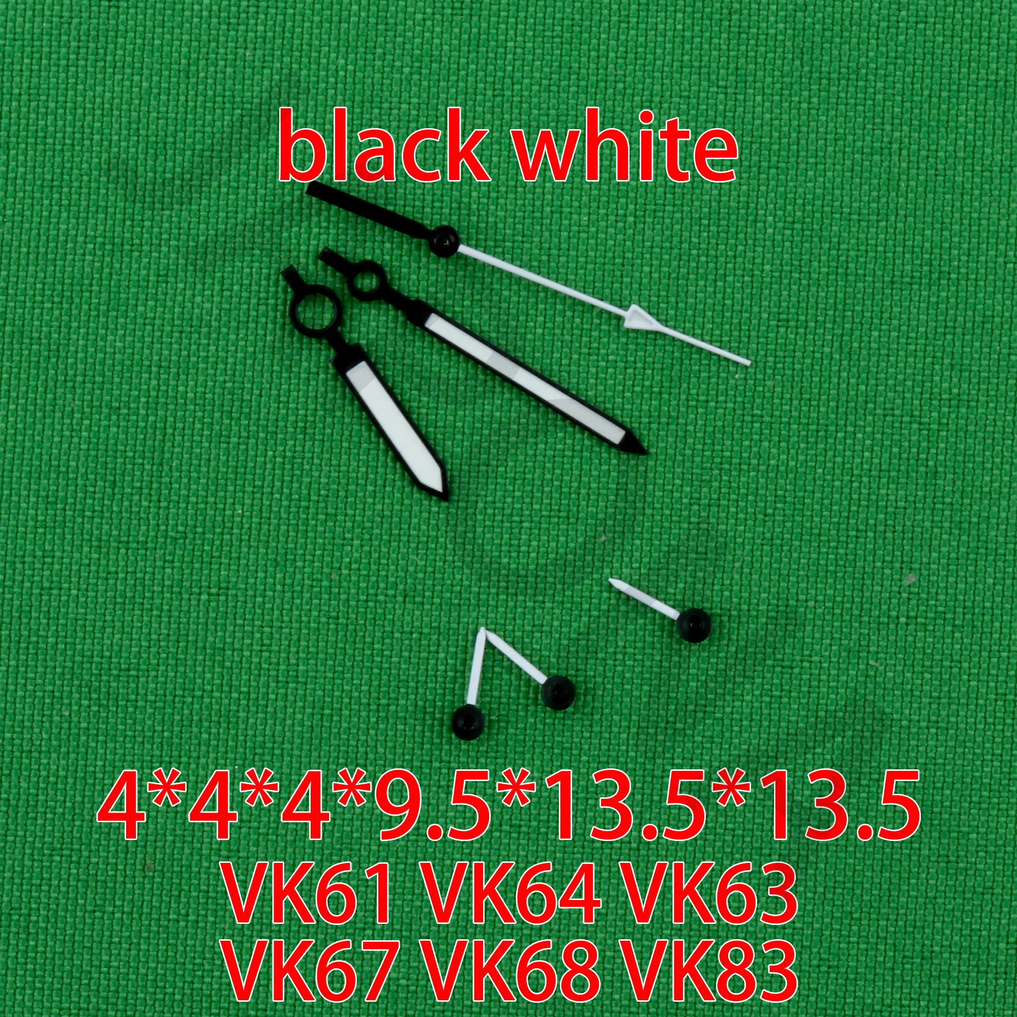 Vk63 Lancette Del Movimento Dell'Orologio Per Vk61 Vk63 Vk64 Vk67 Vk68 Vk83 Tmi Puntatore Del Movimento Lancette Serie Vk