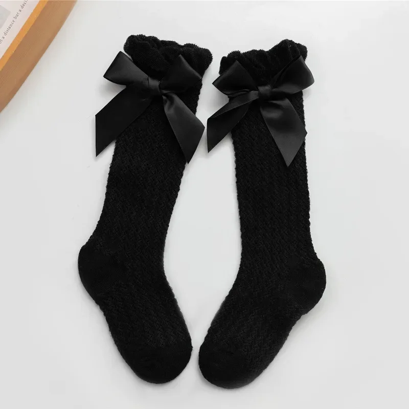 Children's Anti-Slip Lace Long Knee-High Stockings