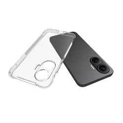 Anti-Shock Transparent TPU Gel Case - HD Clear Protection for Redmi Turbo 4 5G (Anti-Shock)