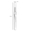 Nail Art Silicone Brush Reusable Chrome Glitter Applying Manicure Tool New Easy-Daub Pigment Silicone Applicator Sticks 404Nails 6