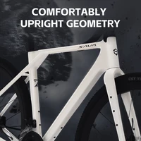 SAVA 2025 Nueva bicicleta de grava R21 Gelaro S6/S4, bicicleta todoterreno todo terreno, cuadro de fibra de carbono y bicicleta de engranaje GRX 11/GRX de 20 velocidades - Imagen 5