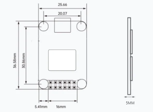 Module GPS Boussole UM960 WTRTK-960 Or - Haute Précision