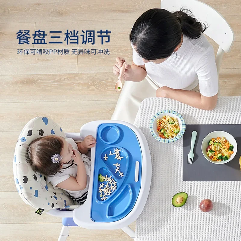 Coolbaby Baby Dining Chair Collapsible Multi-functional Child Seat Table Baby Learn To Eat Portable Chair