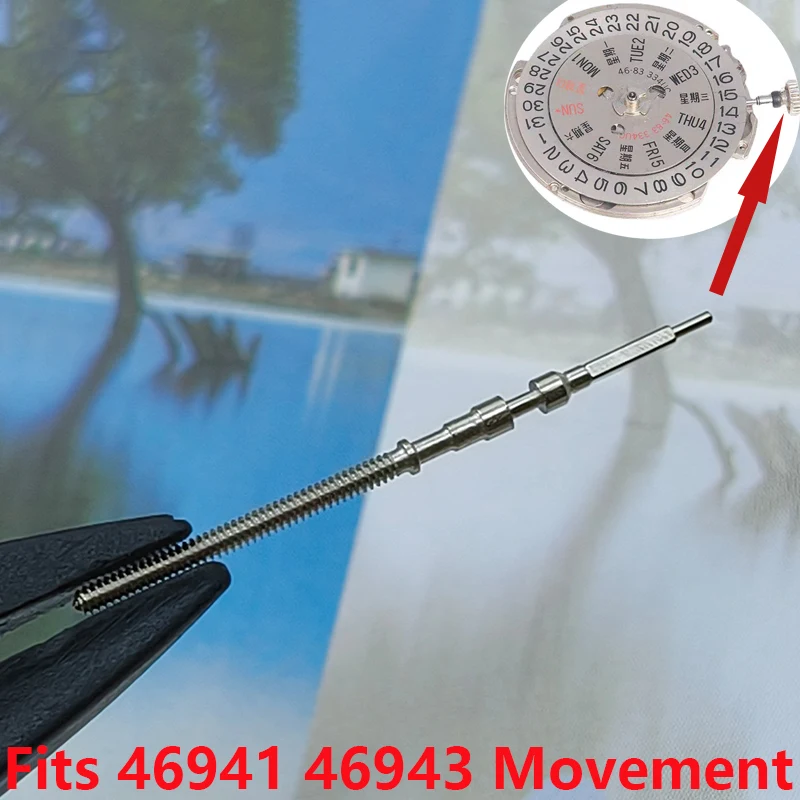 Premium Watch Crown Stem for Movement Repair and Maintenance