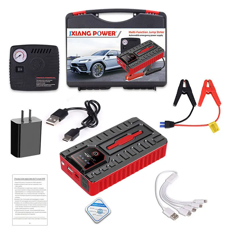 Jump Starter Starthilfe Batterie-Booster EPS wasserdicht mit