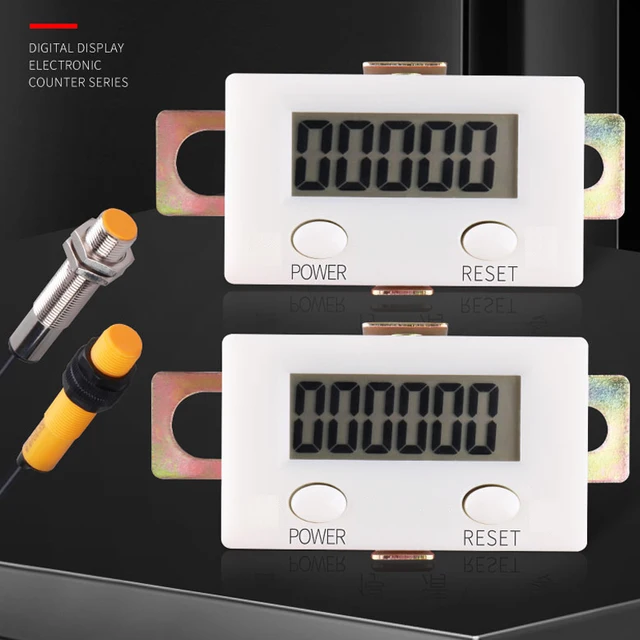 Compteur électronique numérique détecteur magnétique industriel de  proximité, compteur à Induction automatique - AliExpress