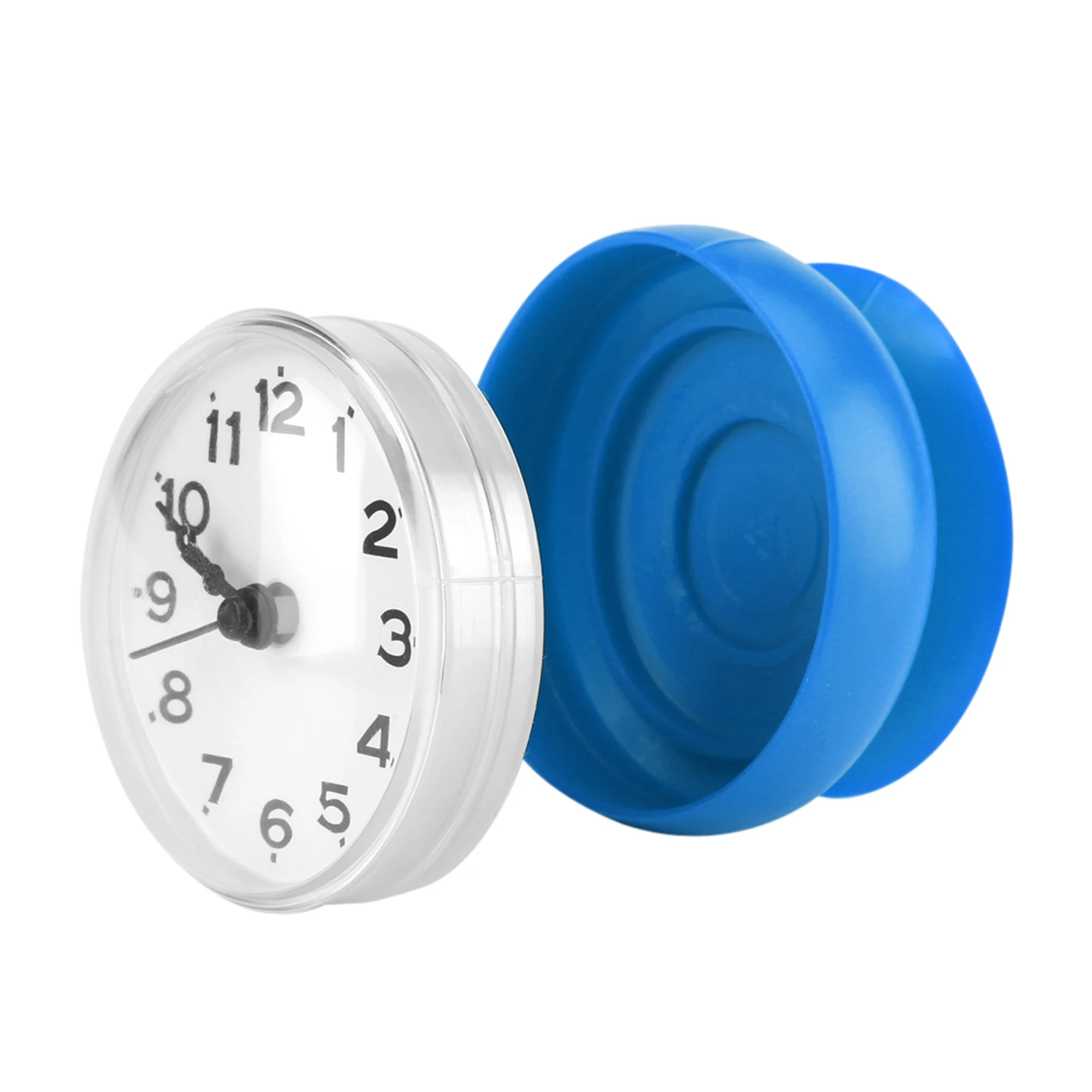 Bathroom Clock Shower Clock Waterproof Suction Wall Window Mirror Bath Shower Bathroom Accessories