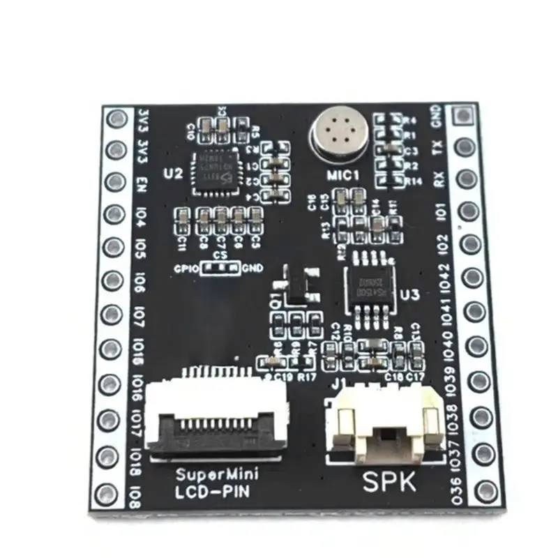 ABZW 디지털 오디오 디스플레이 모듈 ES8311 + NS4150B + TFT 코덱 내장 오디오 증폭기 및 마이크