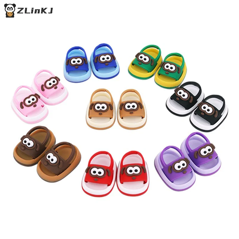 ��15/17cm Doll Shoes Plastic Mini Shoes For Dolls Mini Finger Shoes Clothing Accessory For 6.9 Inch Dolls Blind Box Doll