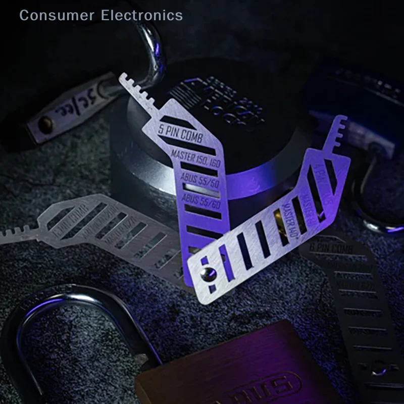 Ergo Combs Locksmith Tools For Home Door Civil Locks Household Universal Unlocking Tool
